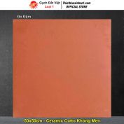 Gạch Lát Sân Cotto Đất Việt 50x50 Đỏ Đậm