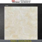 Gạch 50x50 Prime 2576 Vân Vàng