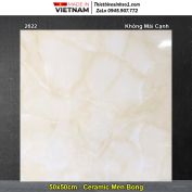 Gạch 50x50 Prime 2622 Vân Vàng Nhạt