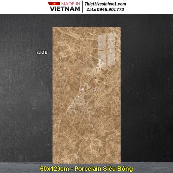 Gạch 60x120 Prime 8336 Vân Đá Nâu