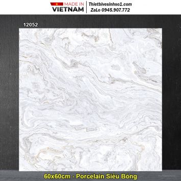 Gạch 60x60 Prime 12052 Vân Đá Trắng