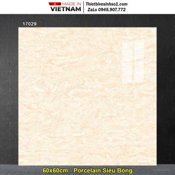 Gạch 60x60 Prime 17029 Vân Vàng Kem