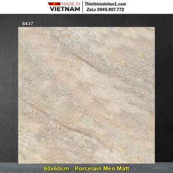 Gạch 60x60 Prime 8437 Vàng Nâu