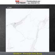 Gạch 80x80 Prime 17509 Trắng Vân Khói