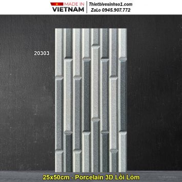 Gạch Thẻ Trang Trí 25x50 Prime 20303