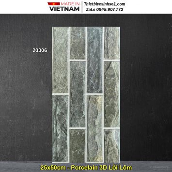 Gạch Thẻ Trang Trí 25x50 Prime 20306