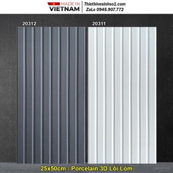 Gạch Thẻ Trang Trí 25x50 Prime 20312-20311