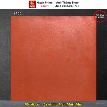 Gạch Đỏ Cotto 40x40 Prime 7105