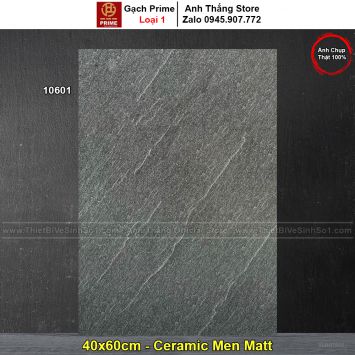 Gạch 40x60 Prime 10601 Vân Xi Măng