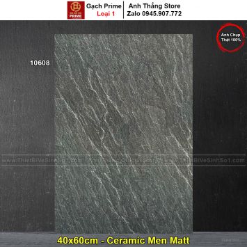 Gạch 40x60 Prime 10608 Vân Xi Măng