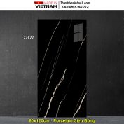 Gạch 60x120 Prime 27622 Đen Vân Vàng