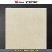 Gạch 60x60 Prime 22014 Vàng Kem