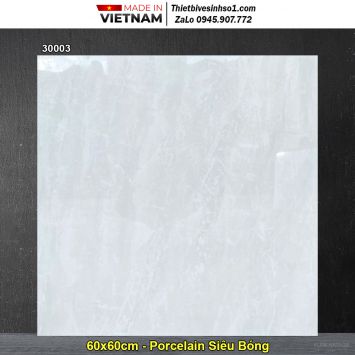 Gạch 60x60 Prime 30003 Vân Xám Sáng