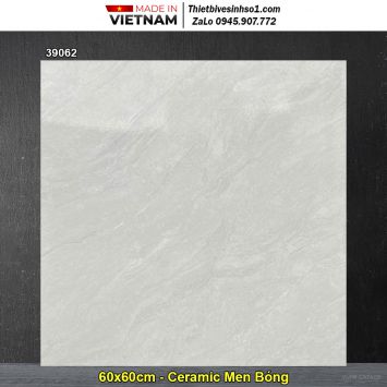 Gạch 60x60 Prime 39062 Vân Xám