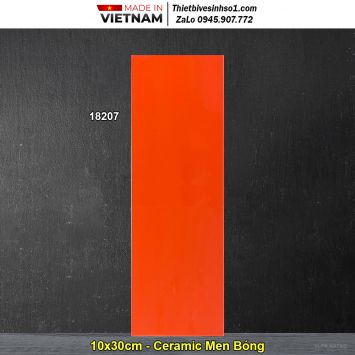 Gạch Thẻ Cam 10x30 PRIME 18207