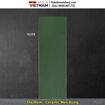 Gạch Thẻ Xanh 10x30 PRIME 18205