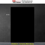 Gạch 30x45 Prime 9178 Đen Trơn