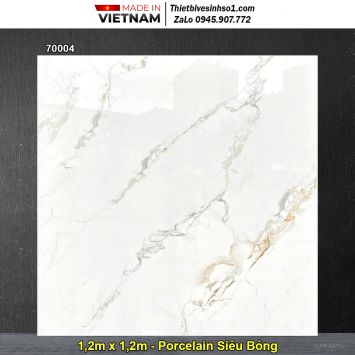 Gạch 1,2m x 1,2m Prime 70004 Vân Đá Trắng