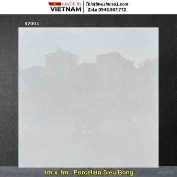 Gạch 1m x 1m Prime 92003 Vân Đá Sáng