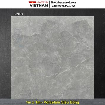 Gạch 1m x 1m Prime 92009 Vân Ghi Xám