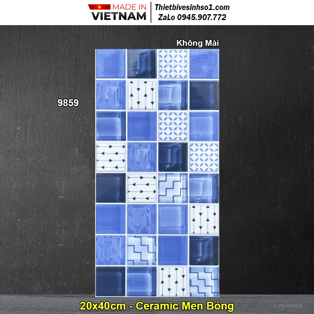 Gạch 20x40 Prime 9859 Bể Bơi