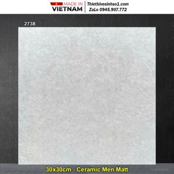 Gạch 30x30 Prime 2738 Vân Xám