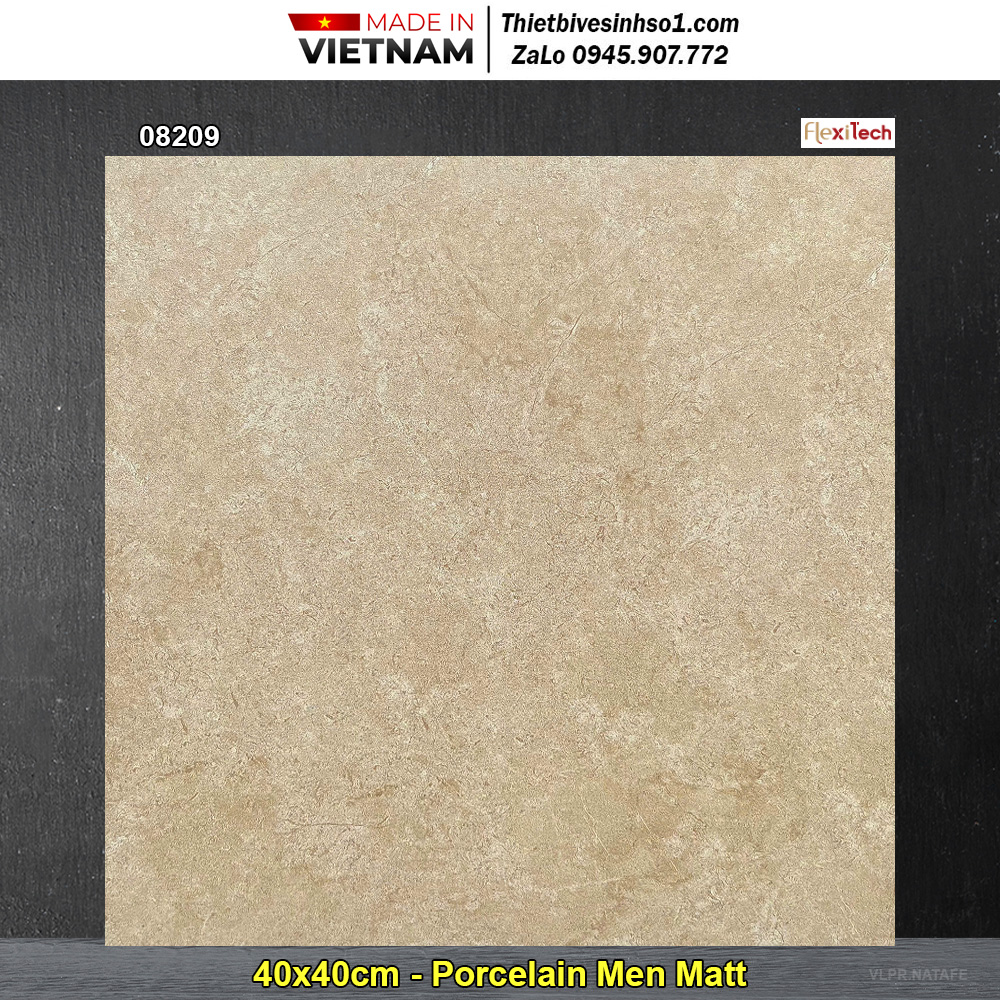 Gạch 40x40 Prime 08209 Vàng Nâu