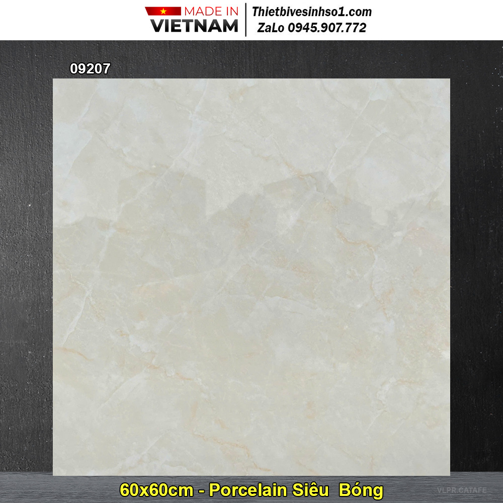Gạch 60x60 Prime 09207 Vân Đá Vàng