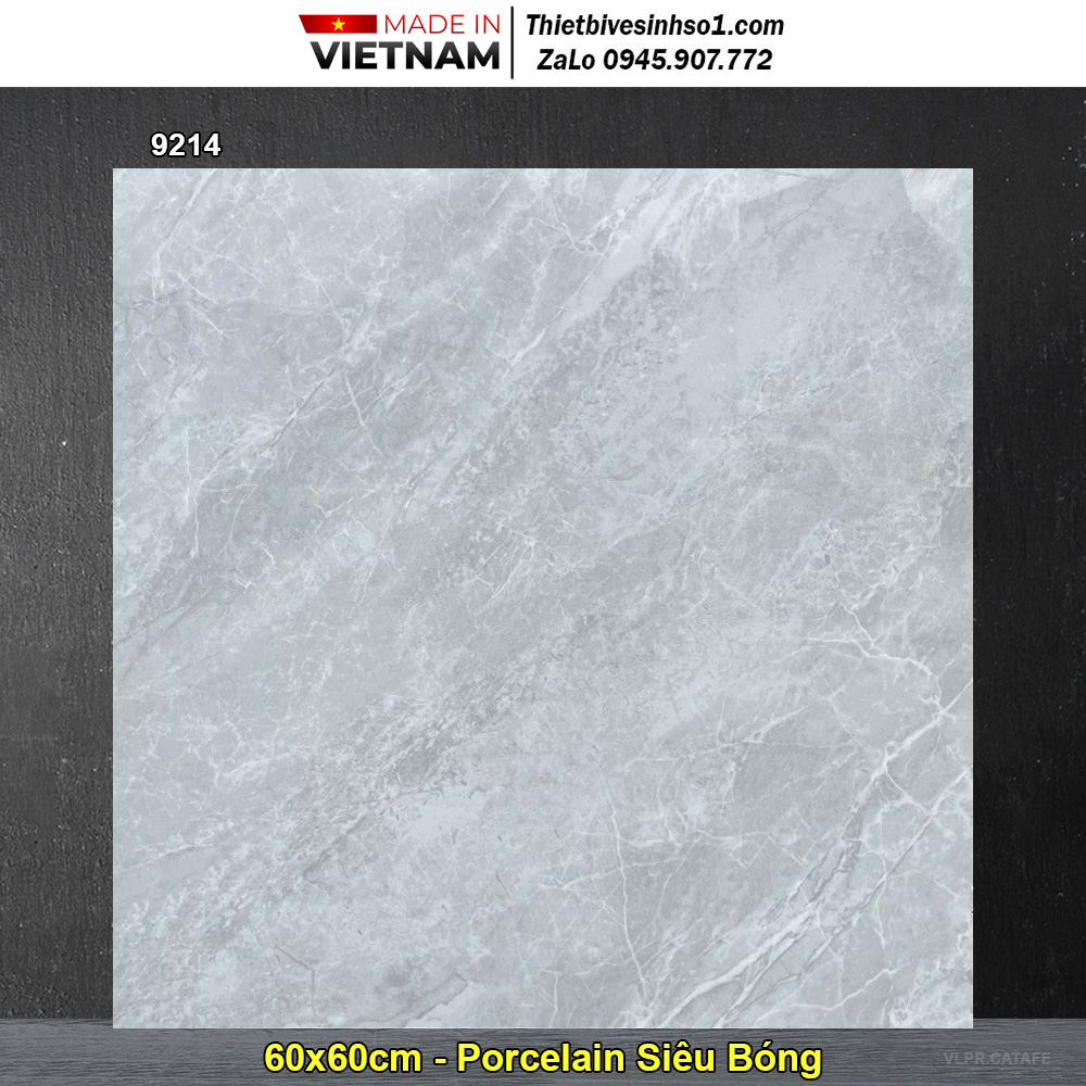 Gạch 60x60 Prime 9214 Vân Đá Xám