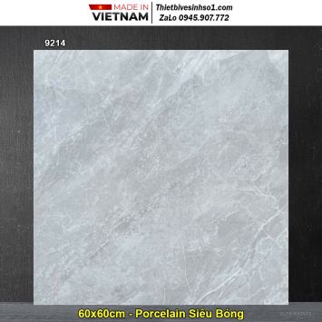 Gạch 60x60 Prime 9214 Vân Đá Xám
