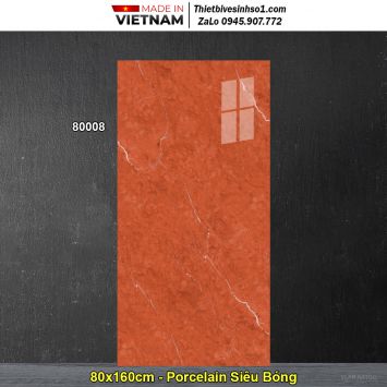 Gạch 80x160 Prime 80008 Vân Đá Đỏ