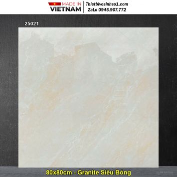 Gạch 80x80 Prime 25021 Vân Đá Vàng