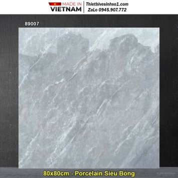 Gạch 80x80 Prime 89007 Vân Đá Ghi