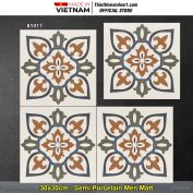 Gạch 30x30 Prime 81017 Bông Men