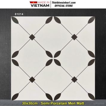 Gạch 30x30 Prime 81014 Bông Men