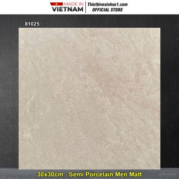 Gạch 30x30 Prime 81025 Vân Vàng Nâu