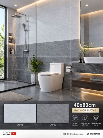 Gạch 40x80 Prime L1002-L1001