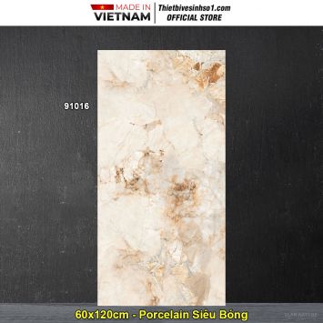Gạch 60x120 Prime 91016 Kem Vân Đá