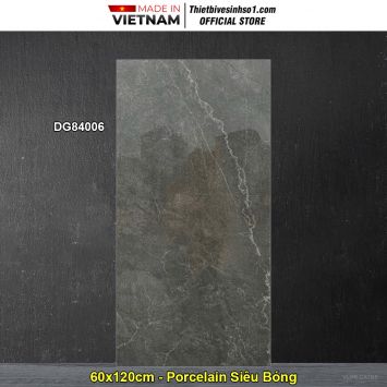 Gạch 60x120 Prime DG84006 Vân Đá Ghi