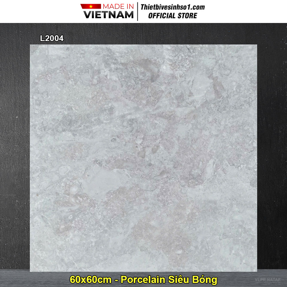 Gạch 60x60 Prime L2004 Vân Xám