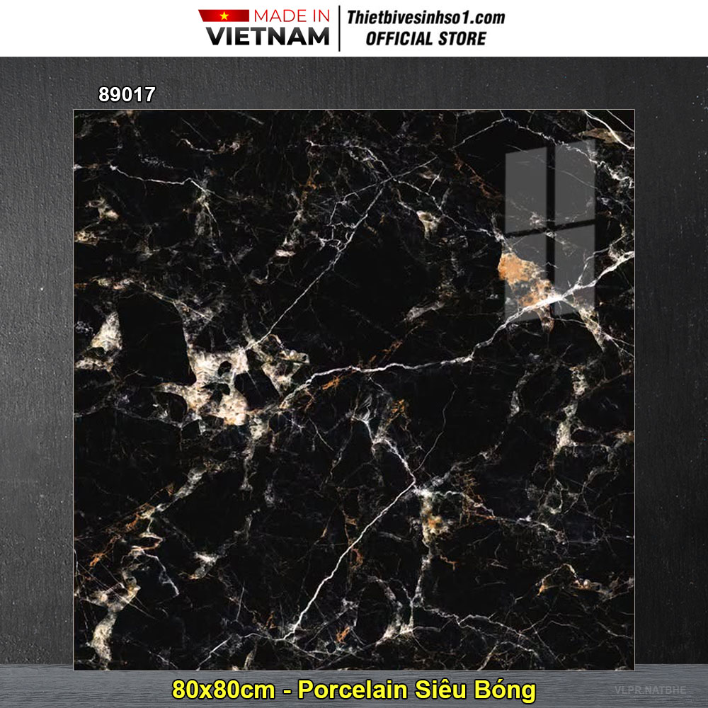 Gạch 80x80 Prime 89017 Vân Đá Đen Gạch 80x80 Prime 89017 Vân Đá Đen