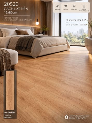 Gạch Giả Gỗ 15x80 Prime 20520
