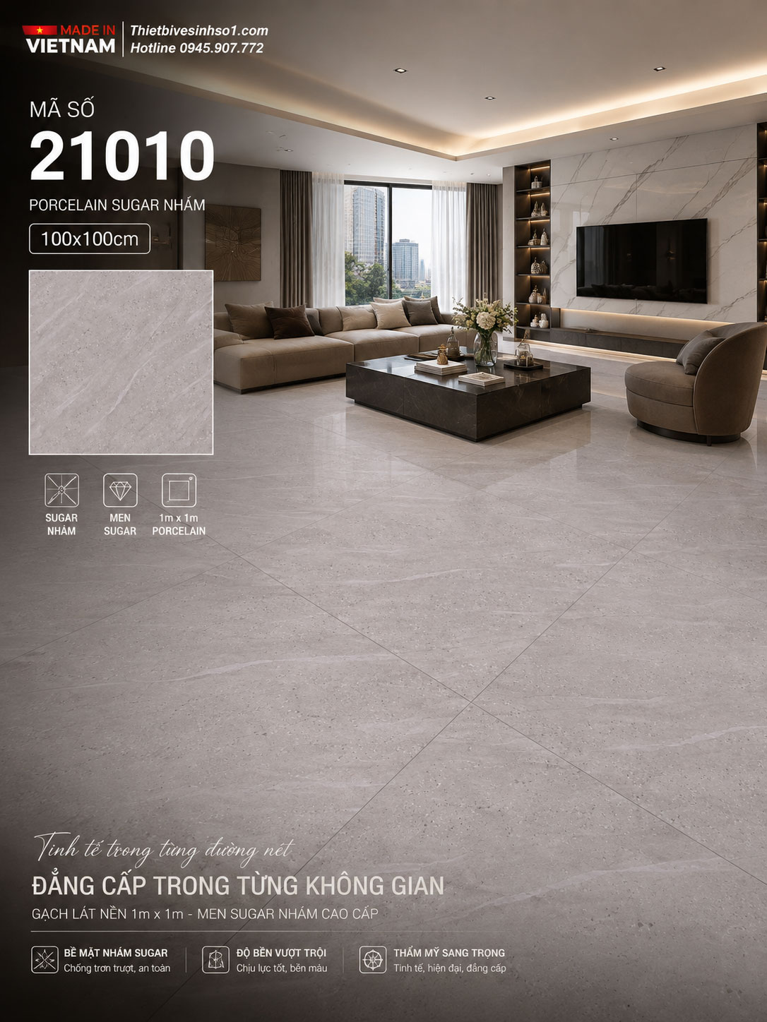 Gạch 1m x 1m Prime 21010 Gạch 1m x 1m Prime 21010