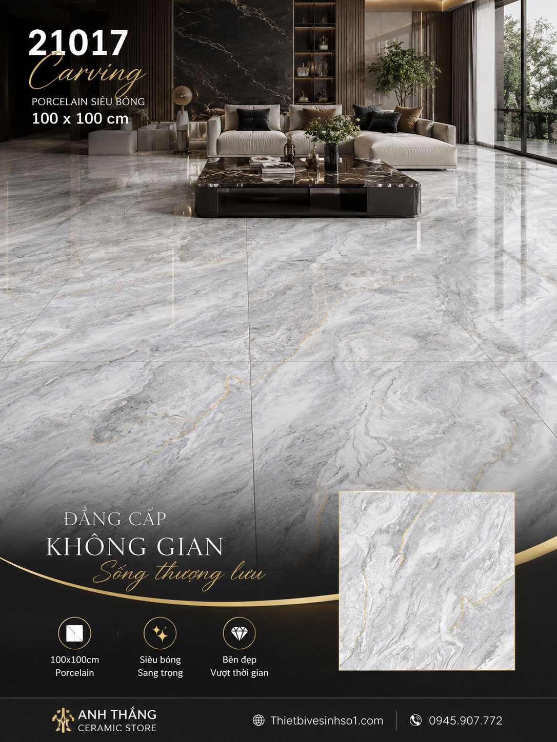 Gạch 1m x 1m Prime 21017 Gạch 1m x 1m Prime 21017