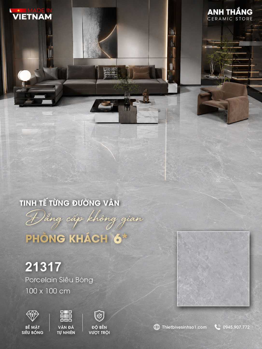 Gạch 1m x 1m Prime 21317 Gạch 1m x 1m Prime 21317