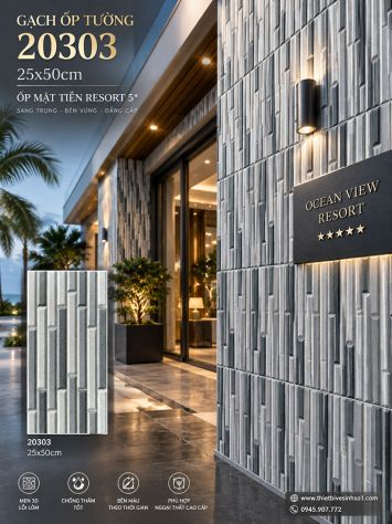 Gạch Thẻ Trang Trí 25x50 20303