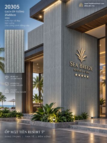 Gạch Thẻ Trang Trí 25x50 20305