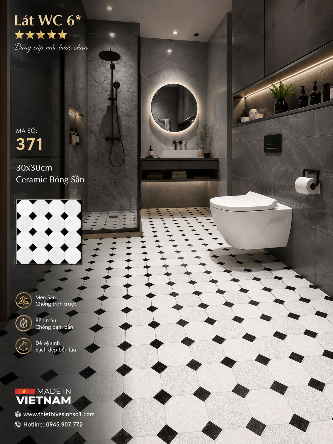 Gạch 30x30 Prime 371 Gạch 30x30 Prime 371