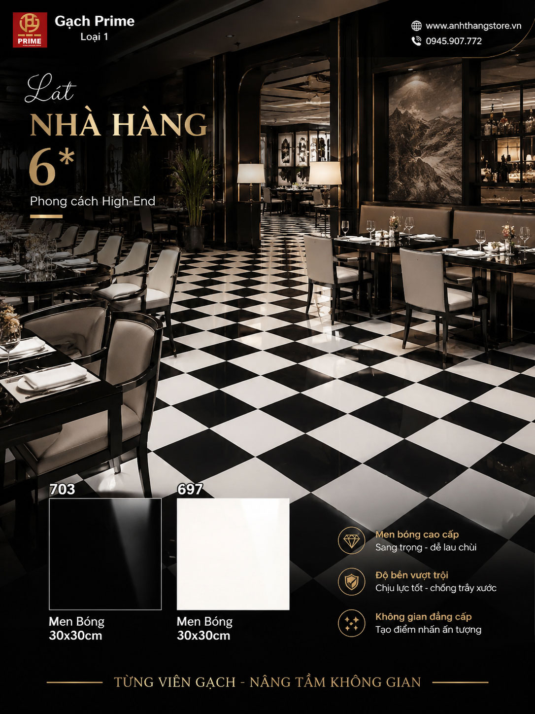 Gạch 30x30 Prime 697-703 Gạch 30x30 Prime 697-703