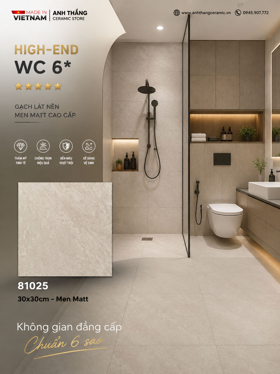 Gạch 30x30 Prime 81025 Gạch 30x30 Prime 81025